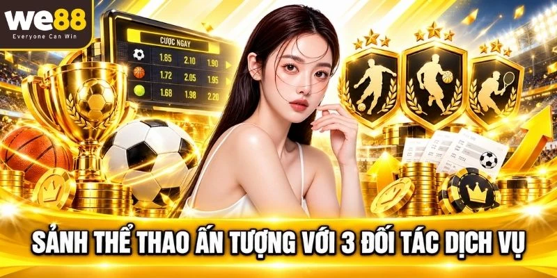 Sảnh thể thao ấn tượng với 3 đối tác dịch vụ